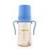 [I-BYEOL Friends] 300ml PESU Nipple straw cup Dark Blue _ Weighted Straw, FDA approved, BPA Free, _ Made in KOREA